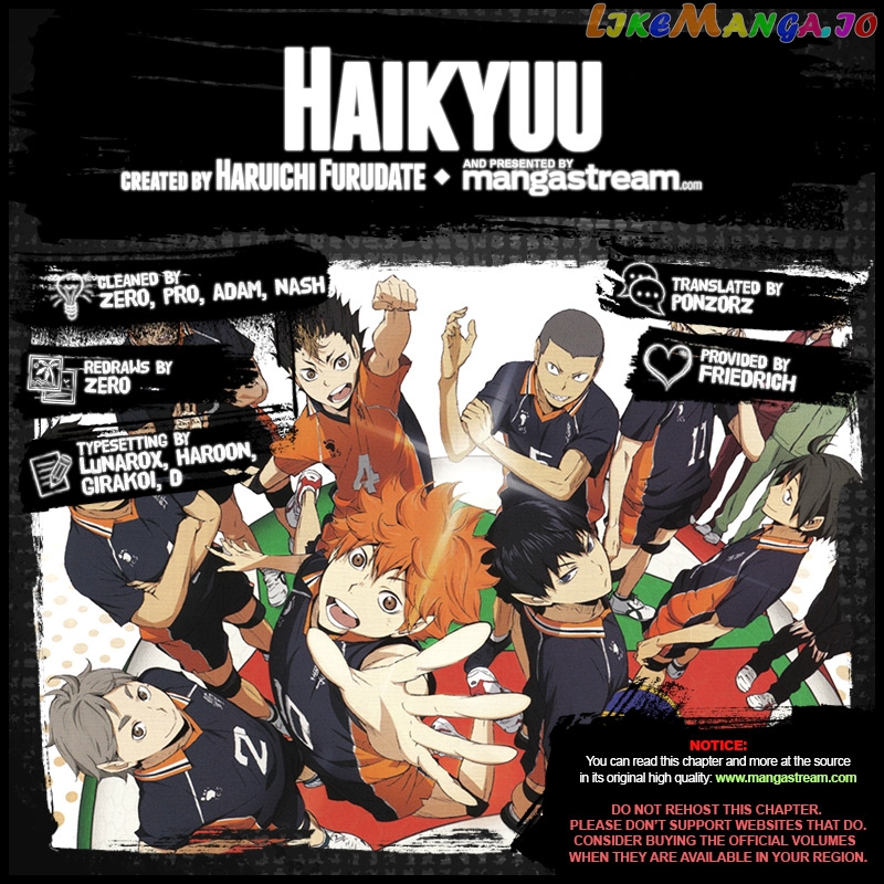 Haikyuu!!, Chapter 291 image 02